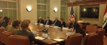 Meeting with US businesses at the US Chamber of Commerce