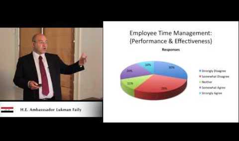 Ambassador Lukman Faily presentation at the CWC Iraq Petroleum Conference in London in June 2014