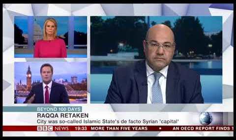 with BBC on the latest development in Kirkuk